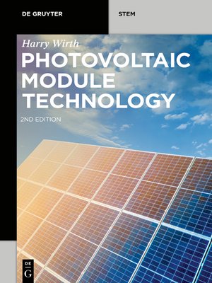 cover image of Photovoltaic Module Technology